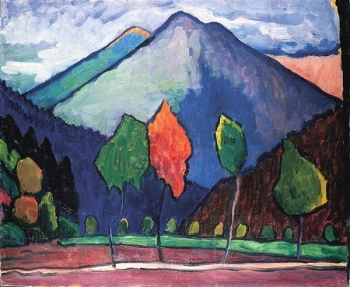 Montagne blu,1909